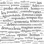 (English) Word frequencies in the Digital Collection of Sources in the Works of the School of Salamanca.
